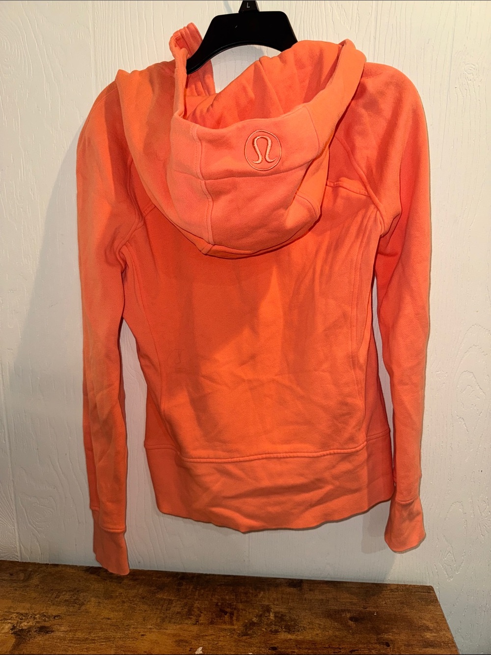 lululemon athletica Orange Full-Zip Hoodie - Picture 2 of 2